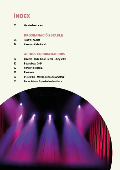 Cartell obra Creatura