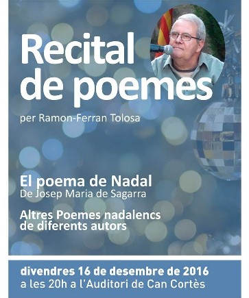 Cartell Poemes Ramon-Ferran Tolosa des 2016